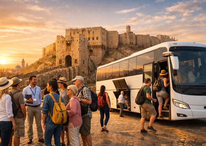 استقبال الوفود السياحية